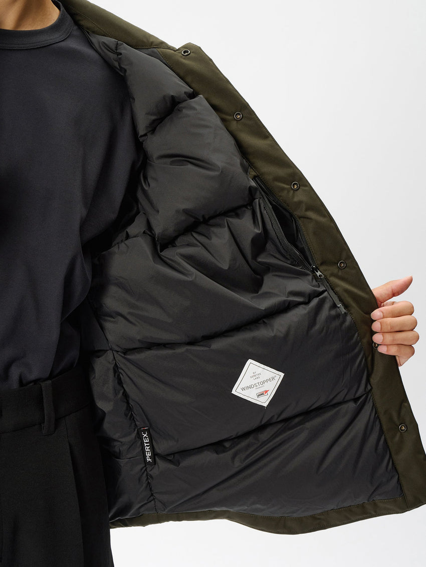 WINDSTOPPER Three-Dimensional Down Shirt