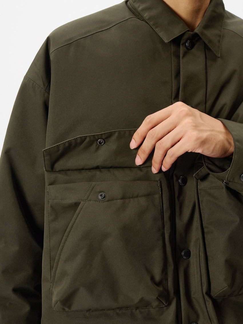WINDSTOPPER Three-Dimensional Down Shirt