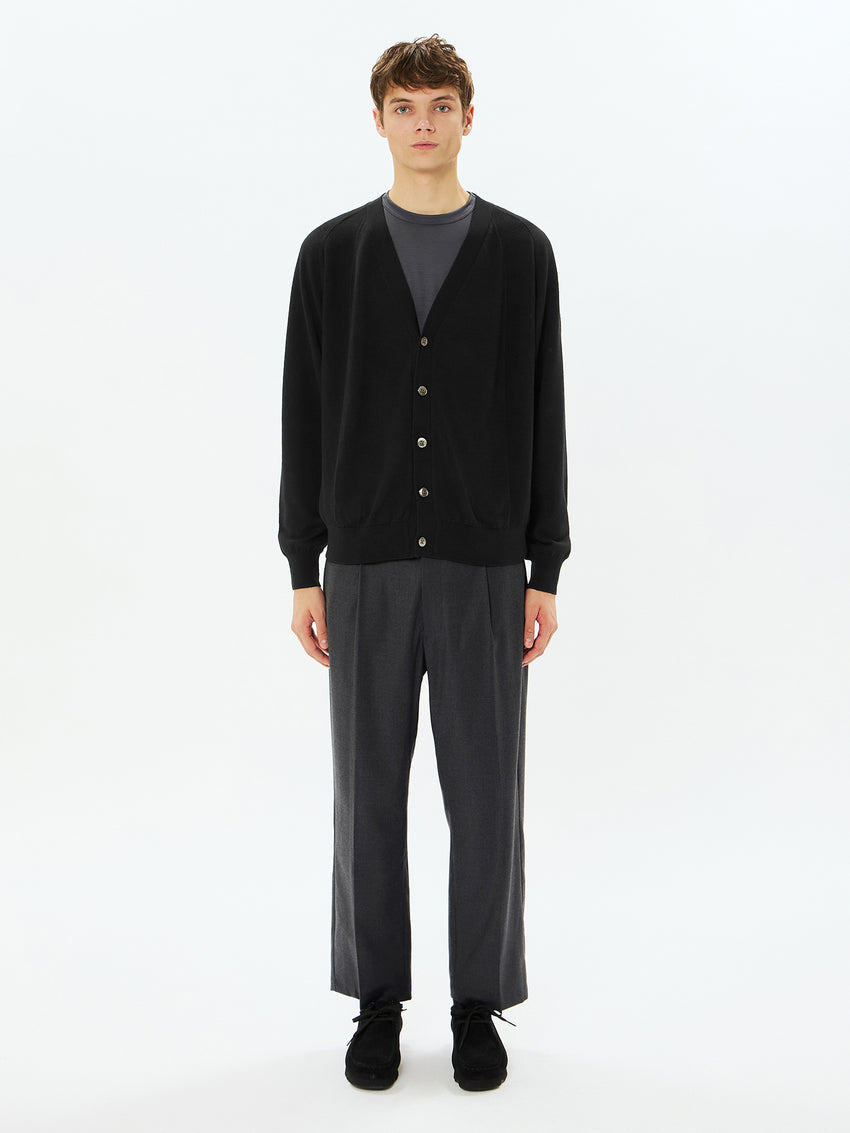 Wool x Brewed Protein Wholegarment Cardigan