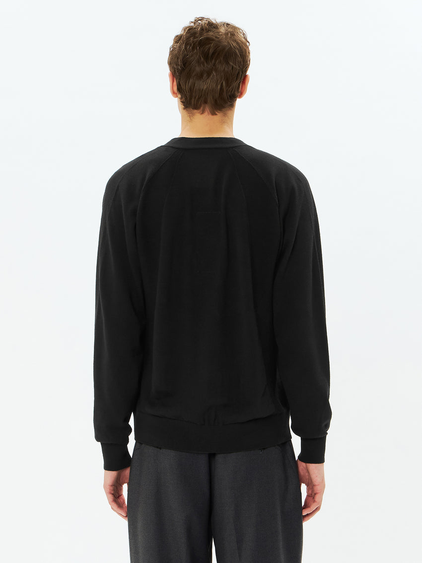 Wool x Brewed Protein Wholegarment Cardigan