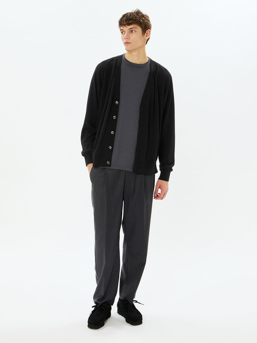 Wool x Brewed Protein Wholegarment Cardigan