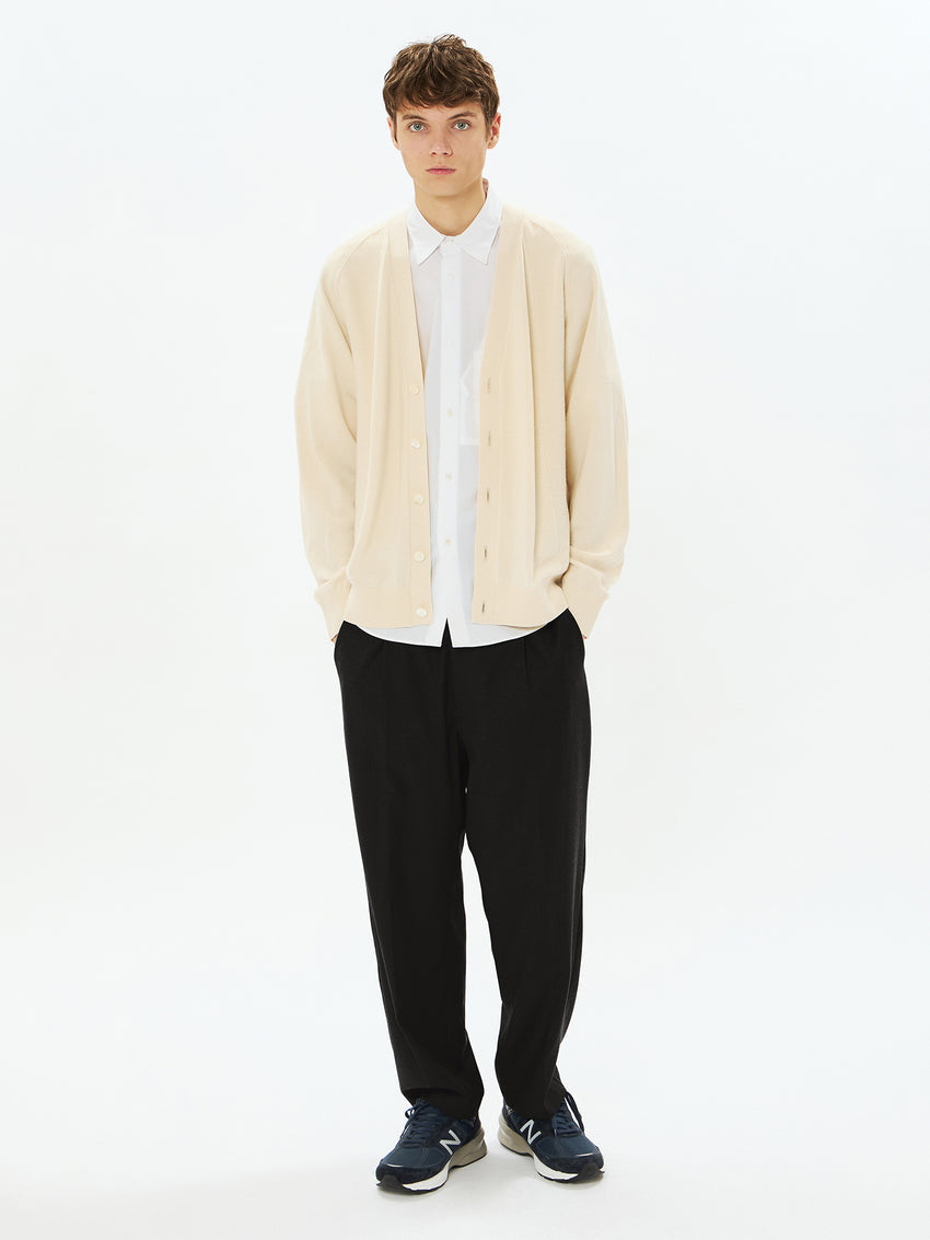 Wool x Brewed Protein Wholegarment Cardigan