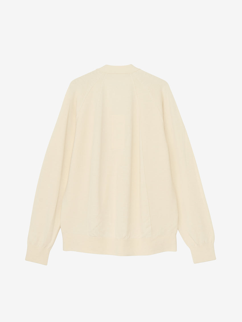 Wool x Brewed Protein Wholegarment Cardigan