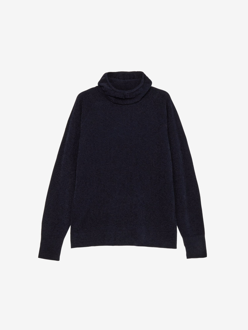 Mesh Pile Hoodie