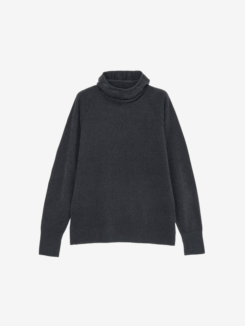 Mesh Pile Hoodie