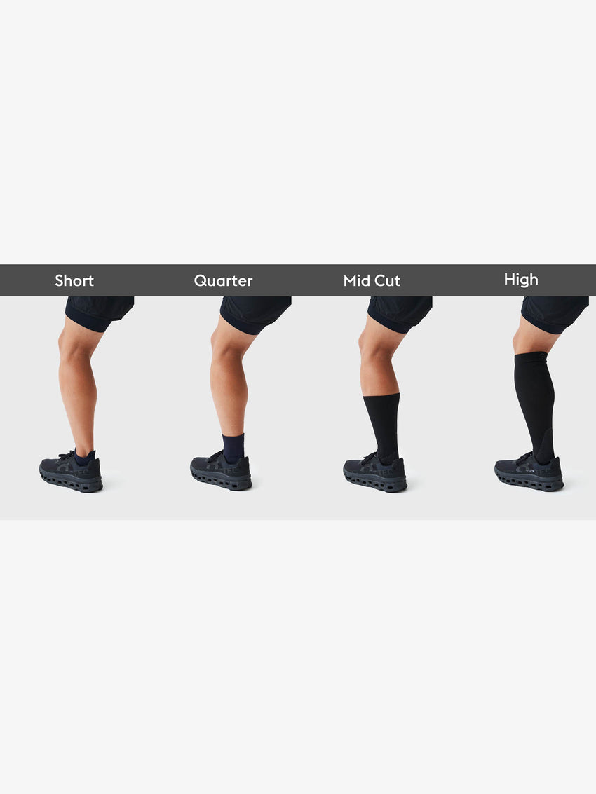 Paper Fiber Arch Support Ankle Socks